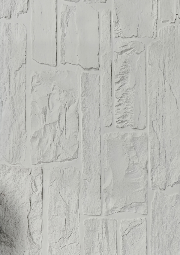 لوحة حائط حجرية مرنة من الحجر المكسور